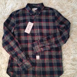 Denim & Flower brand new button down shirt